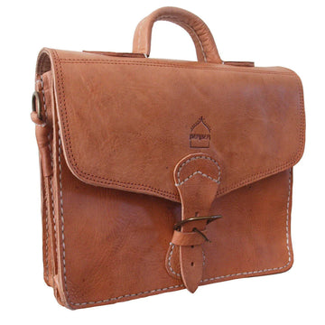 The Marrakech Leather Satchel Mini Berber Leather